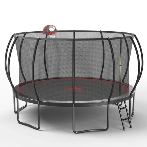 YC 16FT trampoline Pumpkin- Black Red Default -DTYStore