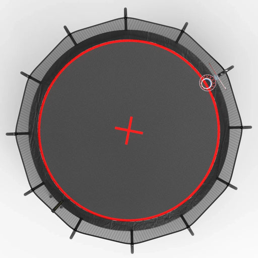 YC 16FT trampoline Pumpkin- Black Red Default -DTYStore