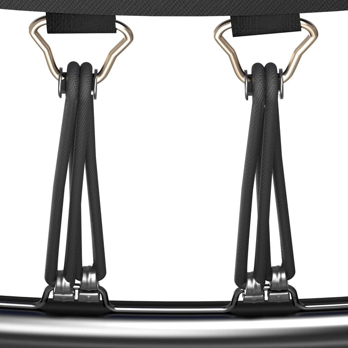 YC 8FT Springfree no Gap Trampoline- Black Default -DTYStore