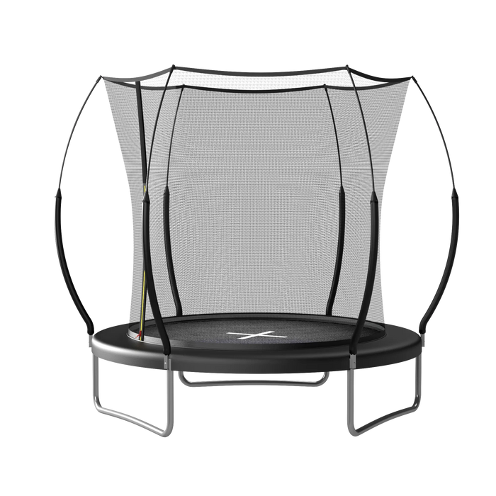 YC 8FT Springfree no Gap Trampoline- Black Default -DTYStore