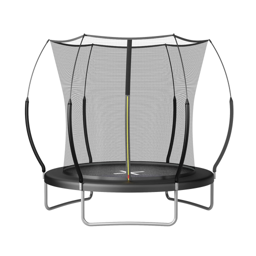YC 8FT Springfree no Gap Trampoline- Black Default -DTYStore