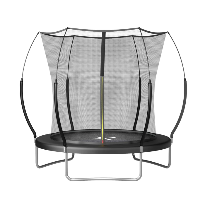 YC 8FT Springfree no Gap Trampoline- Black Default -DTYStore