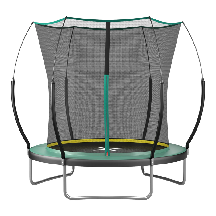YC 8FT Springfree no Gap Trampoline- Green Default -DTYStore