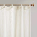 Yarn Dye Sheer Curtain Panel Pair(2 Pcs Window Panels) Default -DTYStore