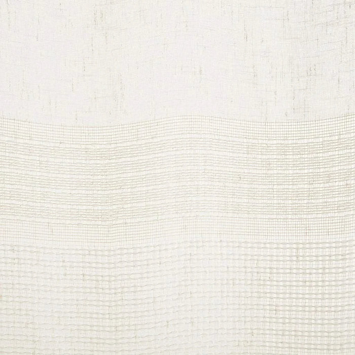 Yarn Dye Sheer Curtain Panel Pair(2 Pcs Window Panels) Default -DTYStore