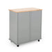 Yohaan Contemporary Kitchen Cart with Wheels Default -DTYStore