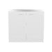 Zurich 39' Wide Utility Sink, Base Cabinet Two-Door Cabinet With Two Shelves, Stainless Steel Sink, Kitchen, Laundry Room, Garage Sink White Default -DTYStore