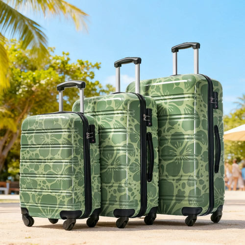 Hardshell Luggage Sets 3 pcs Spinner Suitcase with TSA Lock Lightweight-20'+24'+28' Luggages - Image 11