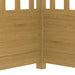 Full Size Canopy Bed Frame with Guardrails for Kids,Floor Bed Full with Four Poster Design,Kids Montessori Floor Bed,Wood Canopy Bed Frame for Girls,Boys(Full,Natural) - DTYStore