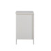 Set of 2 Pcs White 3 Drawer Nightstand with Charging Station and USB Ports & Power Outlets,Wooden Bed Side Table/End Table Modern Night Stands for Bedrooms - DTYStore