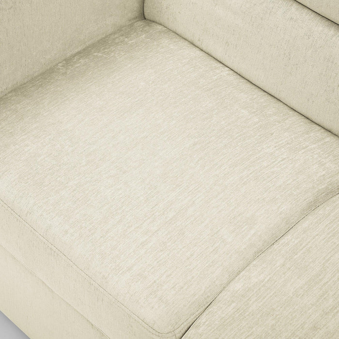 Loveseats Sofa Bed with Pull-out Bed,Adjsutable Back and Two Arm Pocket,Beige (54.5"x33"x31.5") - DTYStore