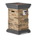19.50'' STONE MGO FIRE COLUMN - 40 000 BTU - DTYStore