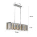Crystal Ceiling Chandelier Metal and K9 Crystal,39 -Inch Suspension - DTYStore