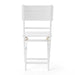 Outdoor Acacia Wood Folding Dining Chair (Set of 2),White - DTYStore