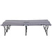 Outsunny 2 Person Folding Camping Cot for Adults, 50' Extra Wide Outdoor Portable Sleeping Cot with Carry Bag, Elevated Camping Bed, Beach Hiking, Grey - DTYStore