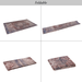 DTY Signature 2'6''x10' Runner, Washable Rug, Low-Pile, Non-Slip, Non-Shedding, Foldable, Kid & Pet Friendly - Area Rugs for living room, bedroom, kitchen rug (Burgundy/Blue, 2'6''x10') - DTYStore