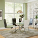 Black Upholstered Dining Chairs (Set of 4) - DTYStore