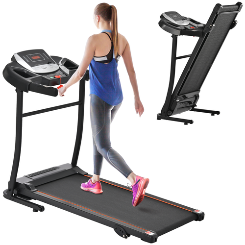 Treadmills for Home, Folding Treadmill with Incline and Heart Rate Sensor, 2.5HP Quiet Brushless with USB Charge Station, Small Space Portable Running Walking Machine, 300lbs Weight Capacity - Image 9