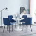 Dining Chair 2PCS（BLUE），Modern style，New technology，Suitable for restaurants, cafes, taverns, offices, living rooms, reception rooms.Simple structure, easy installation. - DTYStore