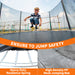 16FT Trampoline with Safety Enclosure Net, Outdoor Trampoline with Heavy Duty Jumping Mat and Spring Cover Padding for Kids and Adults - DTYStore