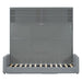 Queen Size Murphy Bed Wall Bed with Sofa,Gray - DTYStore