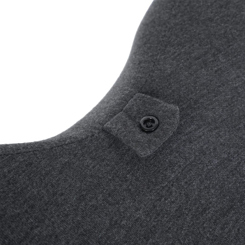 Ergonomic Spinal Posture Support Bed Pillow in Dark Grey with Multi-Functional Memory Foam Design - Image 18