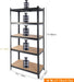 2000LBS Capacity Garage Storage Shelves Heavy Duty - DTYStore