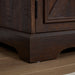 Farmhouse Buffet Cabinet with Storage Sideboard with 2 Drawers, Wine Bar Cabinet with Removable Wine Racks Storage Shelves, Liquor Coffee Bar Cupboard for Kitchen, Dining Room, Espresso L39.37''*W15.7 - DTYStore