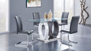 ALTIS FABRIC GREY DINING CHAIRS (KIT OF 4) - DTYStore