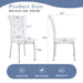 Set of 2,Retro alligator skin Upholstered dining chairs,with Crystal buckle design and Faux Leather design,a touch of elegance and mystery to the dining area,Electroplated metal legs - DTYStore