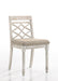 Havanna Set of 2 Off White 19' Wide Contemporary Fabric Chair with Cushion - DTYStore