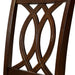 Classic Transitional Dining Chairs Brown Cherry Solid wood Padded Fabric Seat Set of 2 Side Chairs Dining Room Furniture Beautifully-crafted chairs - DTYStore