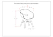 Kona - Outdoor Dining Chair in Plastic (Set of 2) - Taupe - DTYStore