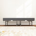 75' x 38' Twin Folding Bed with 3.7' Memory Foam Mattress, Portable Foldable Extra Bed, Rollaway Bed for Guests, and Sturdy Metal Frame - DTYStore