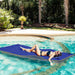 10' x 5' Floating Mat, 3-Layer Swimming Pool Floating Water Mat Portable Foam Raft, Thick and Durable Water Activities Mat for Lake, Oceans, Blue - DTYStore