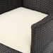 Clementine Outdoor Multibrown PE Wicker Dining Chairs (Set of 2) - DTYStore