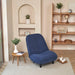 Single Sofa Reclining Chair Japanese Chair Lazy Sofa tatami balcony reclining chair leisure sofa adjustable chair - DTYStore