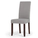 Acadian - Parson Dining Chair (Set of 2) - Dove Grey - DTYStore