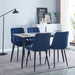 Dining Chair 2PCS（BLUE），Modern style，New technology，Suitable for restaurants, cafes, taverns, offices, living rooms, reception rooms.Simple structure, easy installation. - DTYStore