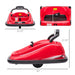 12V Toddler Bumper Car with Remote Control, 360Â° Rotation Kids Electric Ride-On Toy, Twins Motor, Colorful LED Lights, 3 Songs, for Boys and Girls, Red - DTYStore