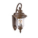 Vintage Outdoor Wall Lantern, Weatherproof Exterior Sconce Light with Clear Glass Shade, Waterproof Wall Mount Light Fixture for Patio, Porch, or Entryway(One piece&No bulb) - DTYStore