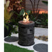32000 BTU, CSA Certification Diameter 20 Inch Round Outdoor Gas Fire Pit,Contain 2.5kg Lava Stone And Rainproof Cover,Magnesium Oxide Cultured Stone Surface Finished,, More Suitable for Outdoor Garden - DTYStore