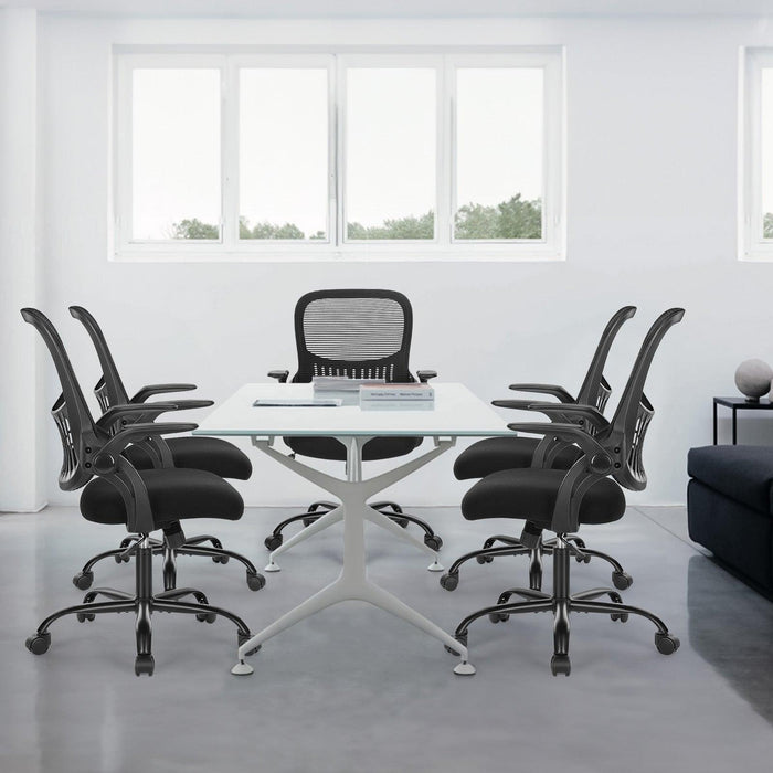 Office Mid Back Ergonomic Mesh Computer Desk Chair with Lumbar Support