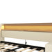Twin Size Daybed with Trundle, Upholstered Daybed with Charging Station and LED Lights, Beige - DTYStore