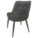 Light Grey Curved Back Side Chair (Set of 2) - DTYStore