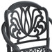 (Cushions In Random Colors)5-Piece Set Of Cast Aluminum Patio Furniture With Cushions - DTYStore