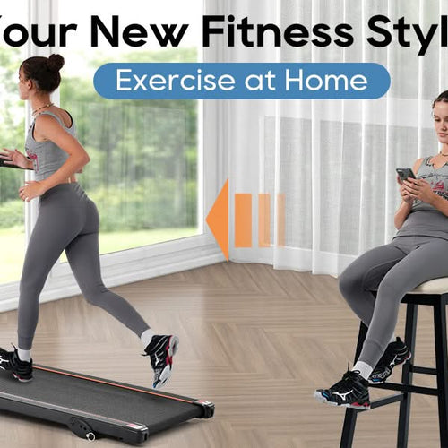 Treadmills for Home, Folding Treadmill with Incline and Heart Rate Sensor, 2.5HP Quiet Brushless with USB Charge Station, Small Space Portable Running Walking Machine, 300lbs Weight Capacity - Image 15