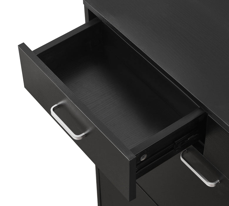 Large size Shoe Cabinet,Free Standing Tipping Bucket Shoe Rack Organizer with 2 Flip Drawers&2 Drawer,Modern Tipping Bucket for Entryway, Hallway, Bedroom-black