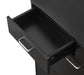 Large size Shoe Cabinet,Free Standing Tipping Bucket Shoe Rack Organizer with 2 Flip Drawers&2 Drawer,Modern Tipping Bucket for Entryway, Hallway, Bedroom-black