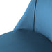 Modern blue velvet dining chair, fabric upholstery chair, black metal chair feet for home living room, bedroom, kitchen, dining room (set of 4)